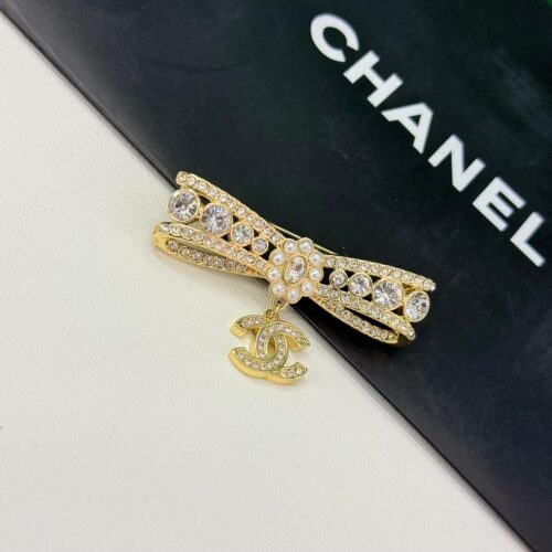 WhatsApp Image 2026-02-17 at 9.36.30 PM Chanel Golden Studded Bow Brooch