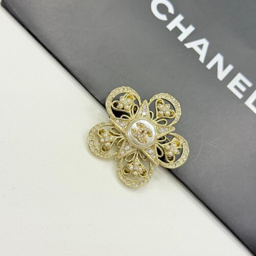 WhatsApp Image 2026-02-17 at 9.56.02 PM Chanel Flower Golden Brooch