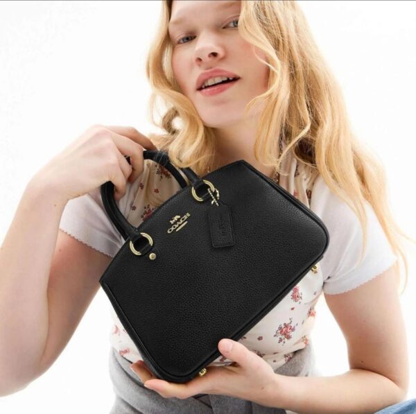 Coach Savannah Black Handabag (With Box)