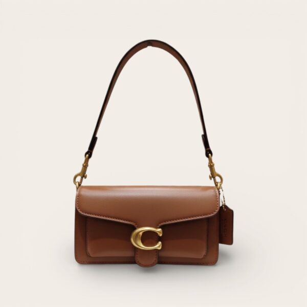 Coach Tabby 20 Tan Shoulder Bag (With Box)