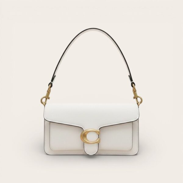 WhatsApp Image 2026-02-20 at 8.07.32 PM Coach Tabby 20 White Shoulder Bag (With Box)