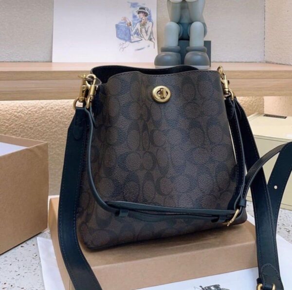 WhatsApp Image 2026-02-21 at 4.00.14 PM Coach Willow Bucket Coffee Shoulder Bag (With Box)