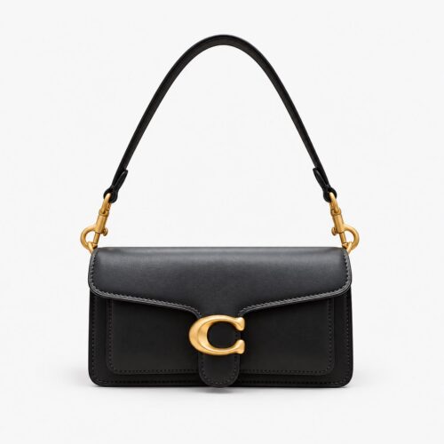 Coach Tabby 20 Black Shoulder Bag (With Box)