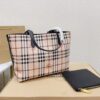 Burberry Black Reversible Tote