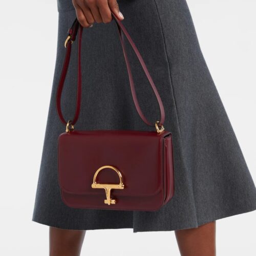WhatsApp Image 2026-03-16 at 9.06.53 PM Gucci Siena Small Maroon Crossbody Bag (With Double Box Packaging)