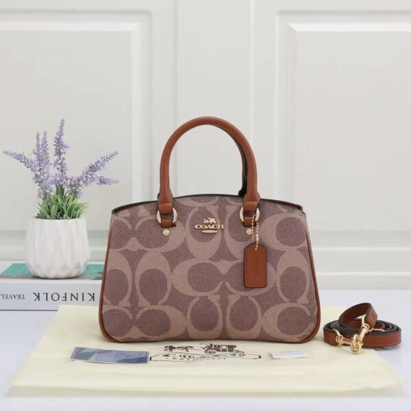 WhatsApp Image 2026-03-21 at 4.35.00 PM Coach Savannah Brown Handbag (With Box)