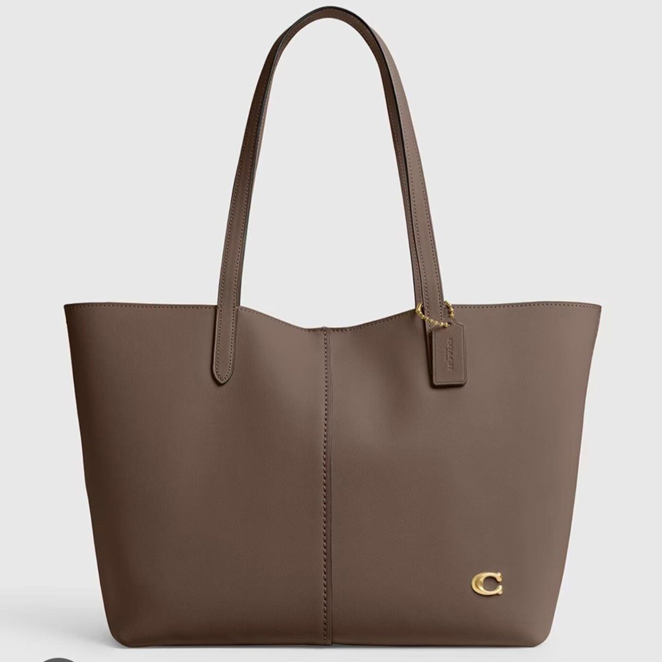 Coach North 32 Khaki Tote Bag