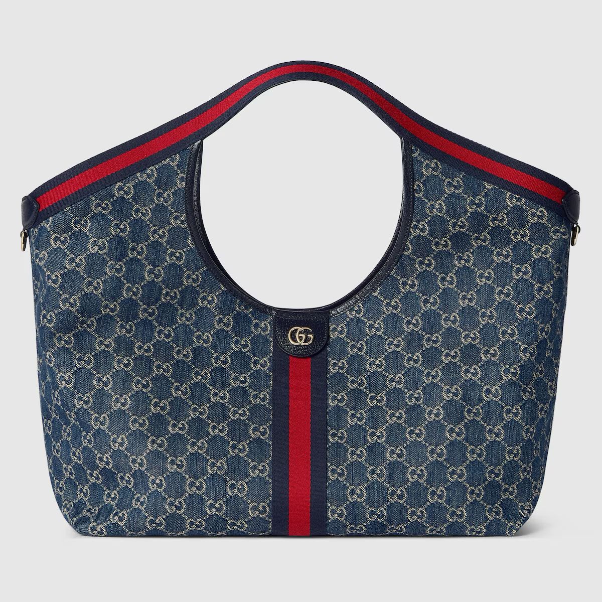 Gucci Gigilo Blue Large Tote Bag