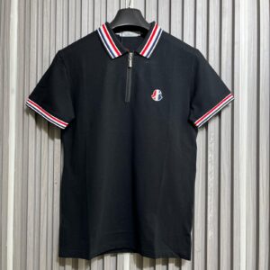 Moncler Black Polo Tshirt
