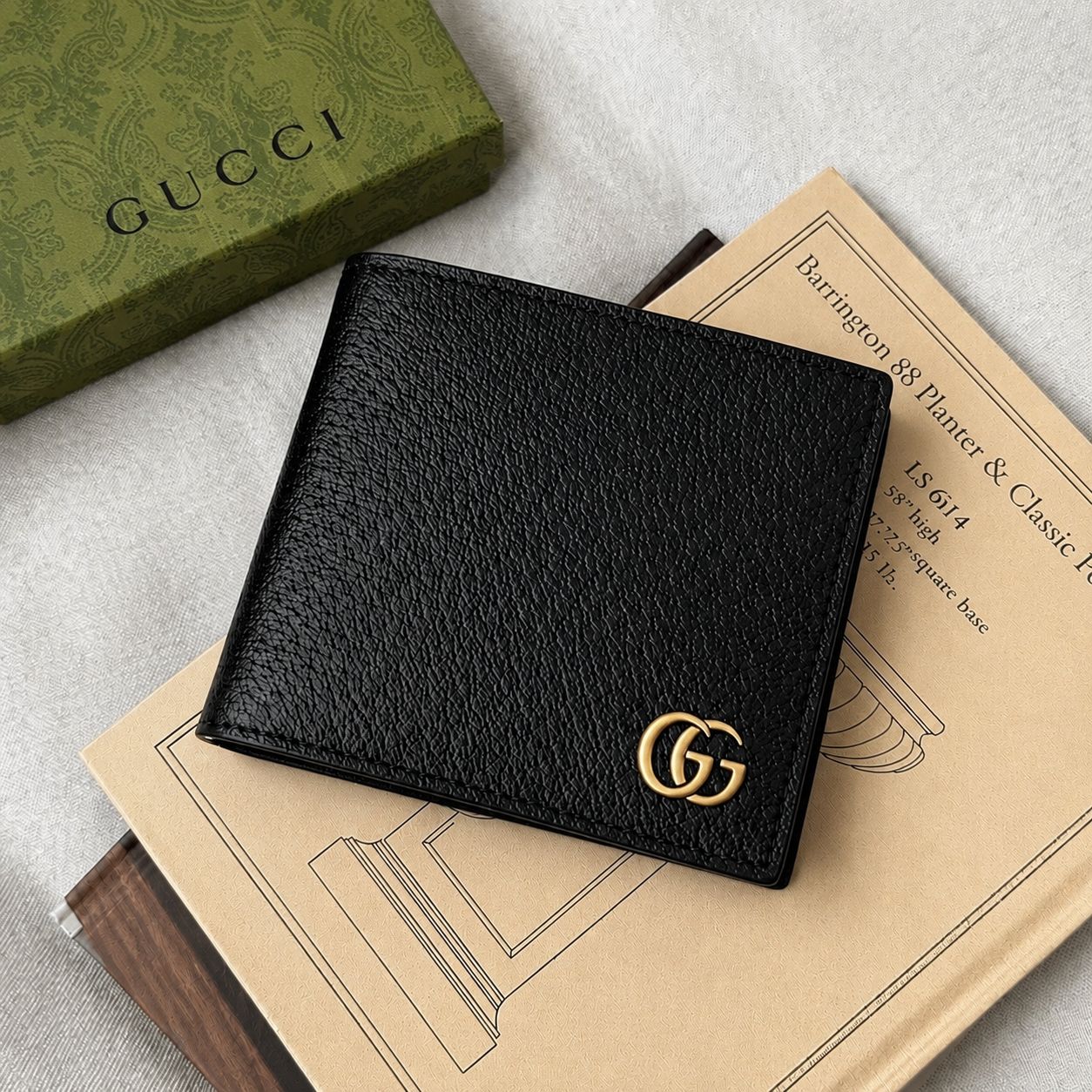 Gucci GG Marmont Bi Fold Wallet