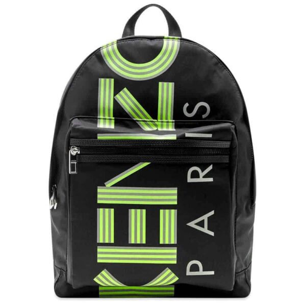 Kenzo Black Green Backpack