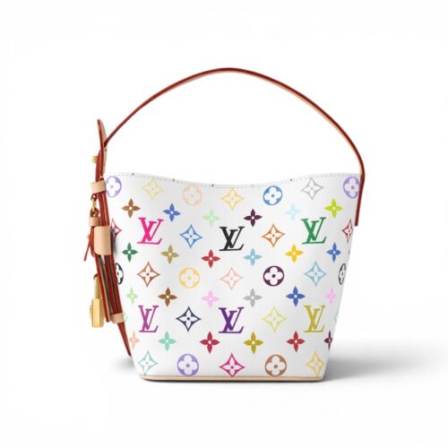 Louis Vuitton All In BB White Handbag (With Box)