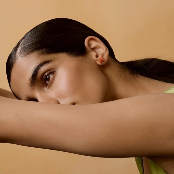 Hermes Pop H Orange Earring