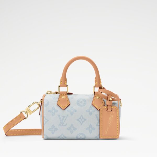 Louis Vuitton Nano Speedy Handbag (With Double Box)