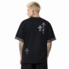 Chrome Hearts Tonal Cross Pocket Black T-Shirt