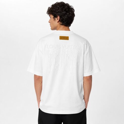 Louis Vuitton Drip Monogram White T-Shirt