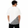 Fendi Diagonal FF Monogram White T-Shirt