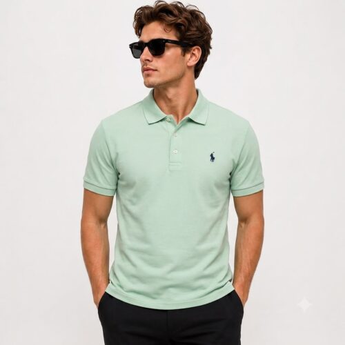 Polo Ralph Lauren Classic Pony Polo TShirt – Mint Green