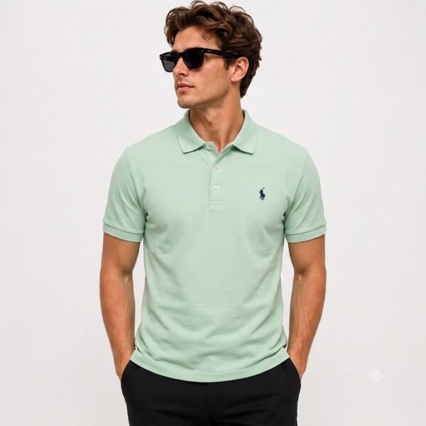 Polo Ralph Lauren Classic Pony Polo TShirt – Mint Green