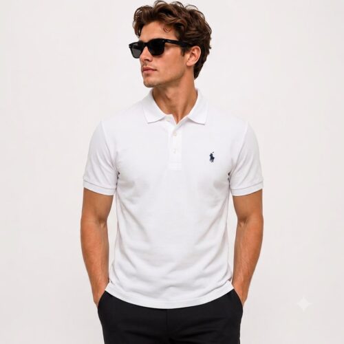Polo Ralph Lauren Classic Pony Polo TShirt – White