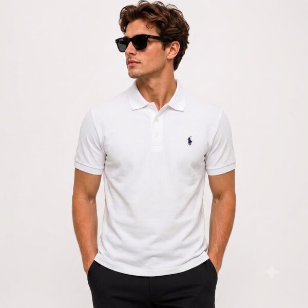 Polo Ralph Lauren Classic Pony Polo TShirt – White