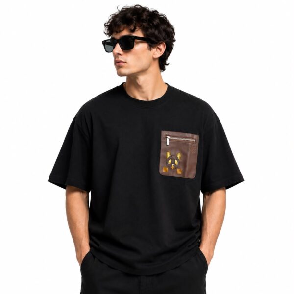 Loewe Leather Pocket Oversized TShirt