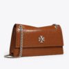 Tory Burch Kira Turnlock Premium Brown Shoulder Bag (With Box)