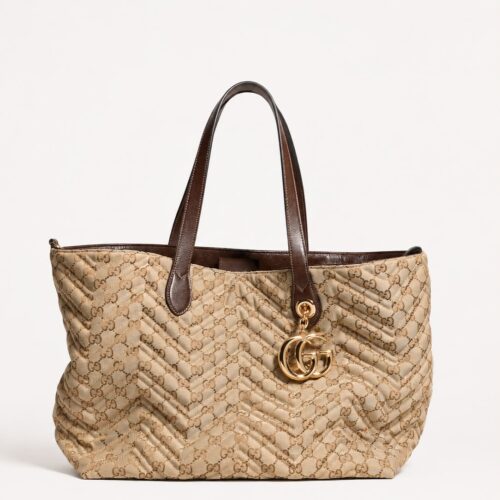 Gucci GG Marmont Canvas Tote Bag