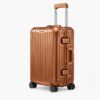 Rimowa Bronze Cabin Carry On Premium Aluminium Suitcase
