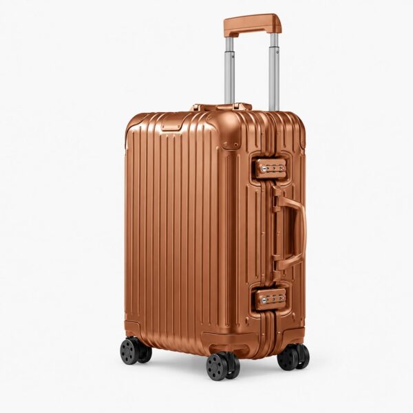 Rimowa Bronze Cabin Carry On Premium Aluminium Suitcase