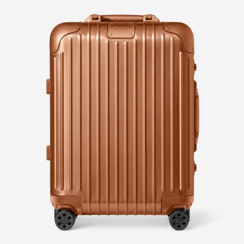 Rimowa Bronze Cabin Carry On Premium Aluminium Suitcase