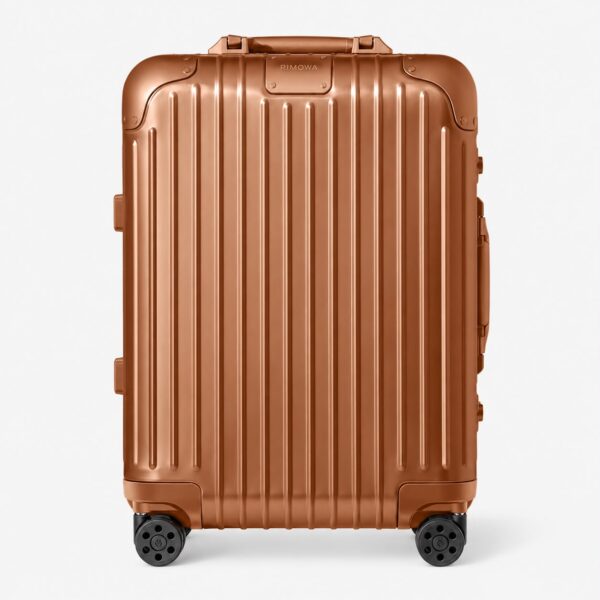 Rimowa Bronze Cabin Carry On Premium Aluminium Suitcase