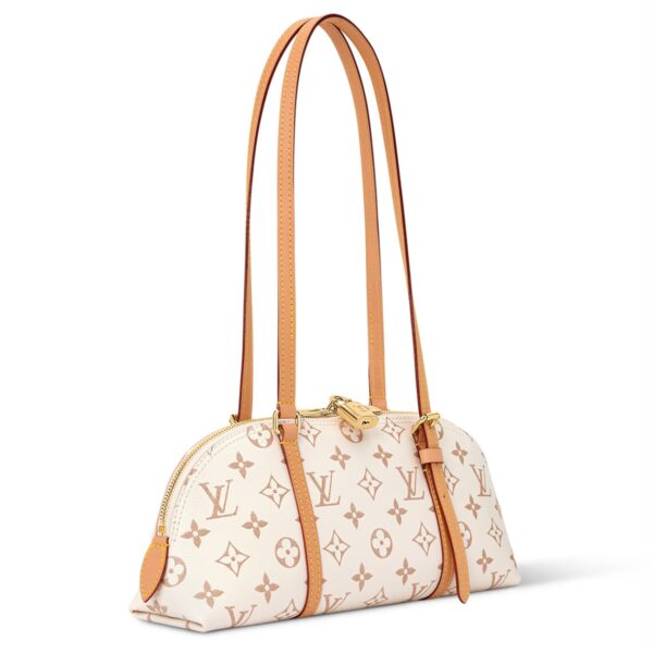 Louis Vuitton Squire East West Beige Premium Shoulder Bag (With Double Box)