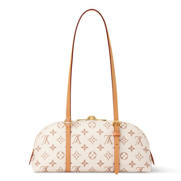 Louis Vuitton Squire East West Beige Premium Shoulder Bag (With Double Box)