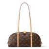 Louis Vuitton Squire East West Coffee Premium Shoulder Bag (With Double Box)