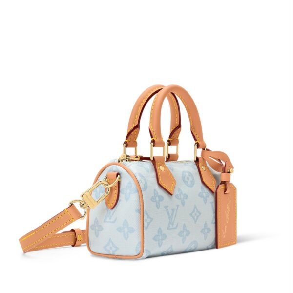 Louis Vuitton Nano Speedy Handbag (With Double Box)