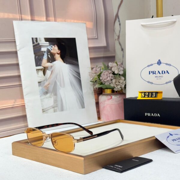 Prada Rectangular frame Light Shade Men’s Sunglass