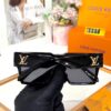 Louis Vuitton Square Black Oversized Unisex Sunglass