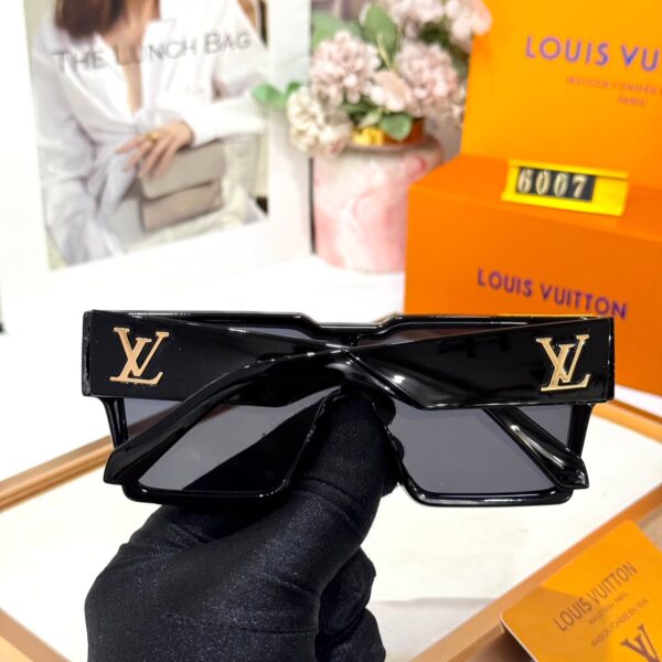 Louis Vuitton Square Black Oversized Unisex Sunglass