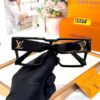 Louis Vuitton Square Transparent Oversized Unisex Sunglass