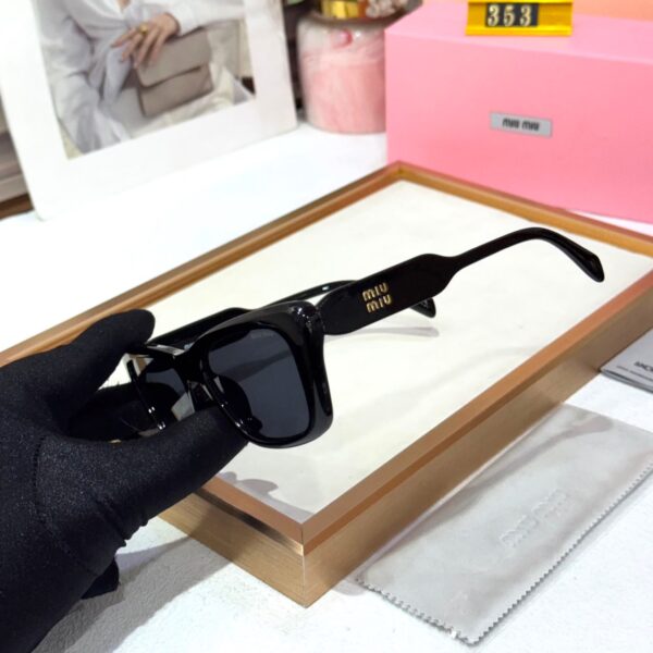 Miu Miu Black Square Shape Women’s Sunglass