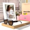 Miu Miu Brown Square Shape Women’s  Sunglass