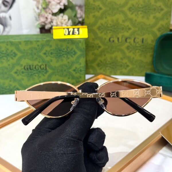 Gucci Brown Shade Oval Women’s Sunglass