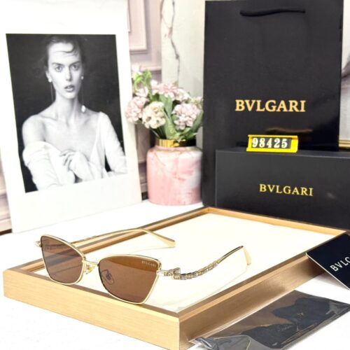Bvlgari Brown Shade Cateye Women’s Sunglass