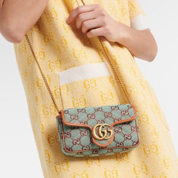 Gucci GG Marmont Super Mini Shoulder Bag (Double Box Packaging)