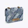 Kurt Geiger Micro Kensington Denim Blue Sling Bag (With Box)