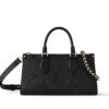 Louis Vuitton On The Go East West Black Handbag (With Double Box)