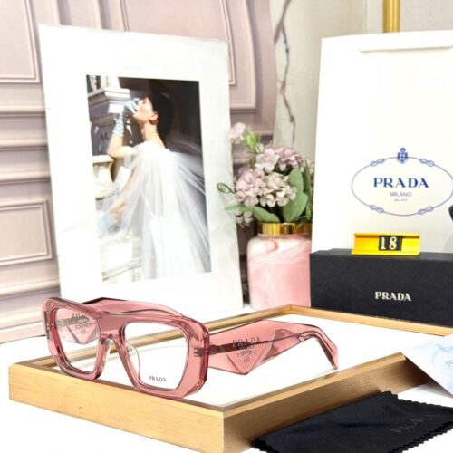 Prada Pink Acetate Women’s Optical Frame