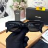 Prada Rectangua Full Black Premium Unisex Sunglass