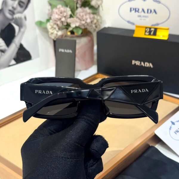 Prada Rectangua Full Black Premium Unisex Sunglass